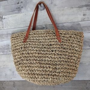 J. Jill Straw Purse